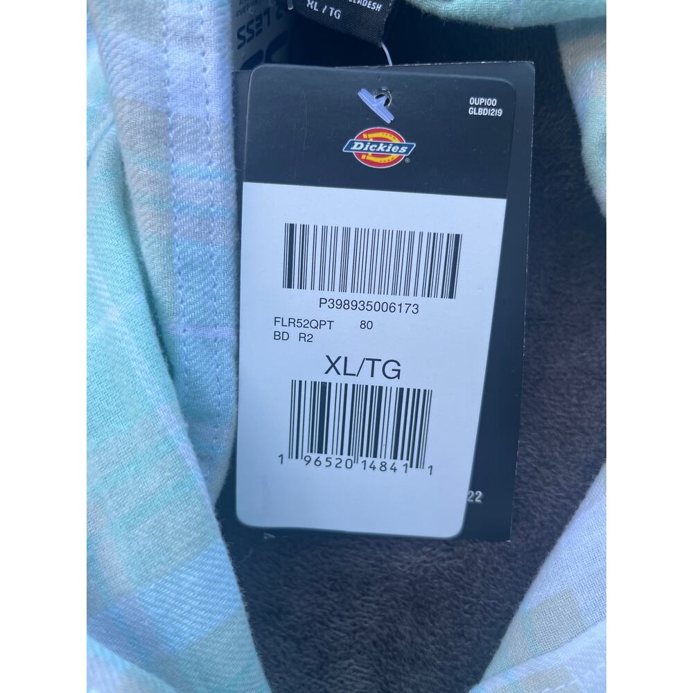 Dickies Womens Long Sleeve Loose Fit Button-Down Shirt XL - Picture 9 of 9